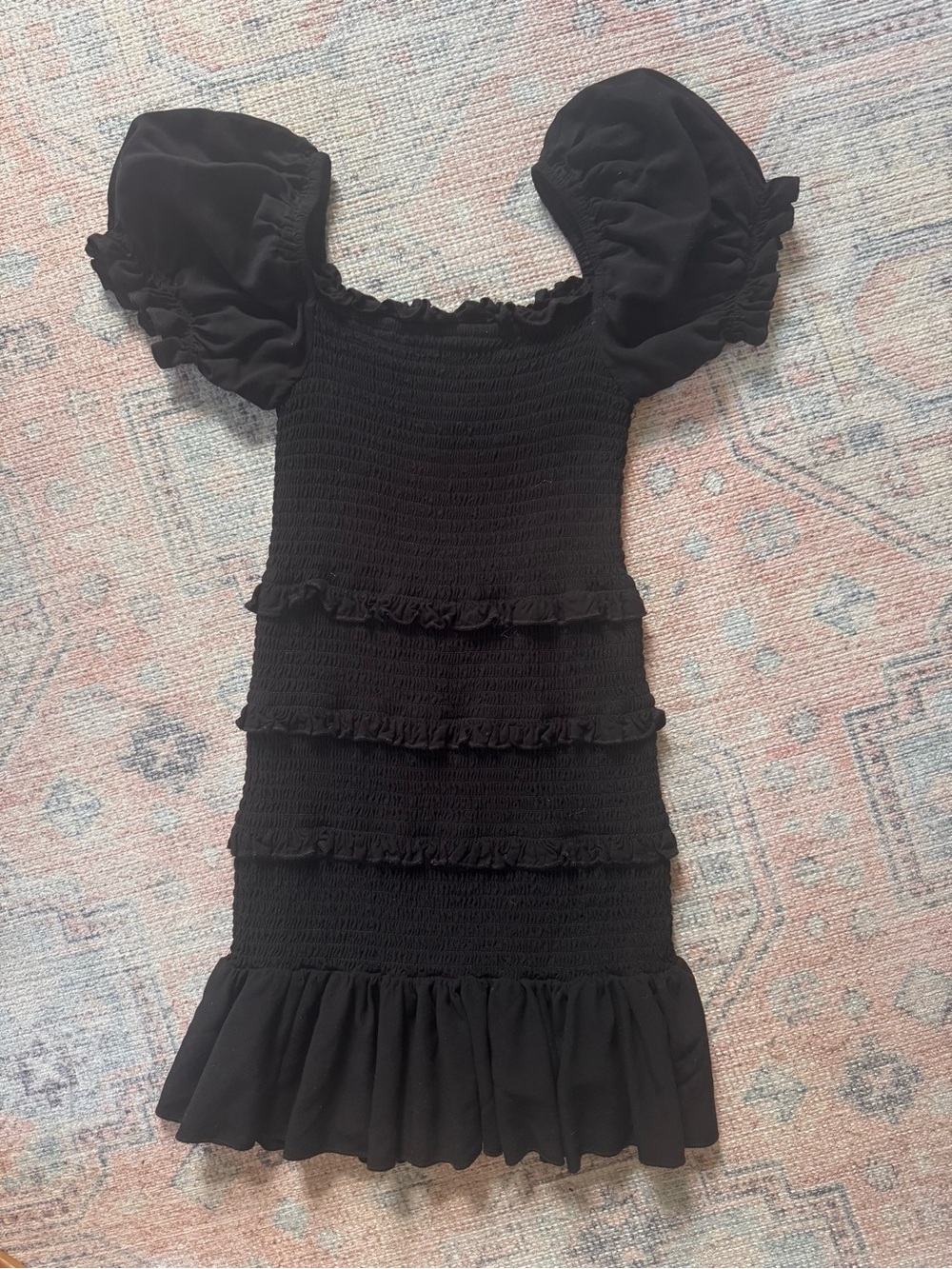 Katie J NYC Laila Dress - Black- size medium
